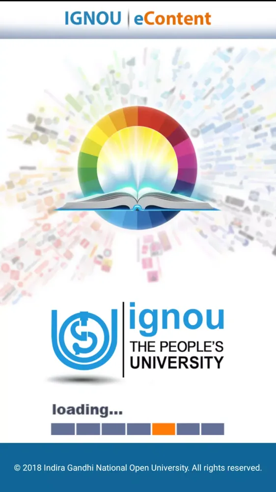 IGNOU e-Content Screenshots
