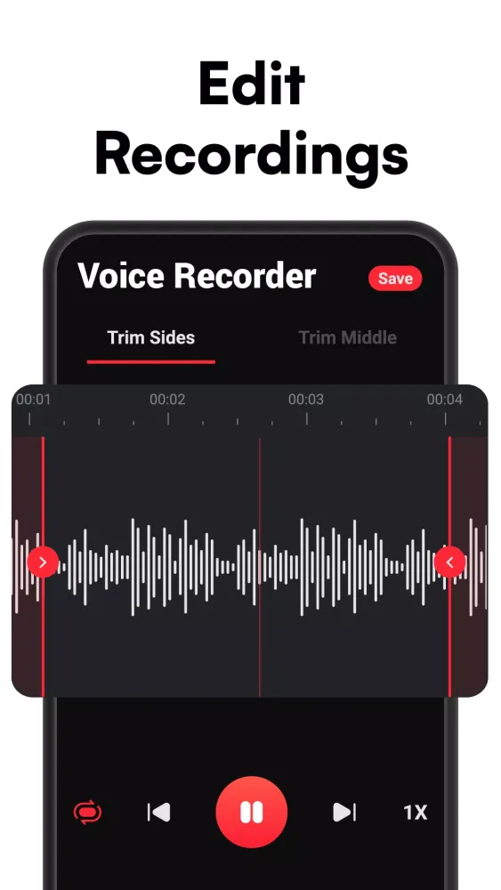 Voice Recorder سکرین شاٹس