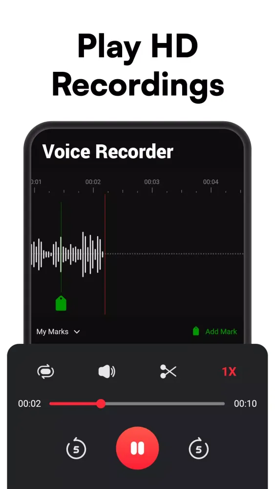Voice Recorder سکرین شاٹس