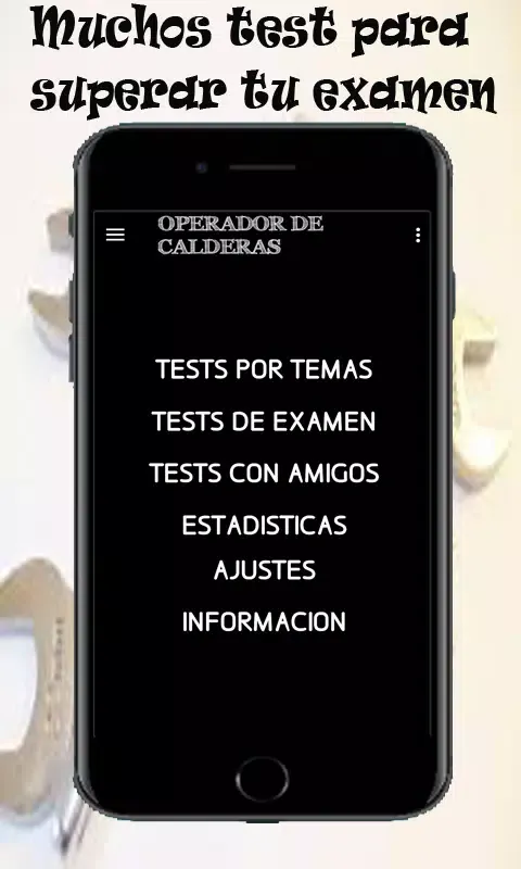 Test operador Calderas Screenshots