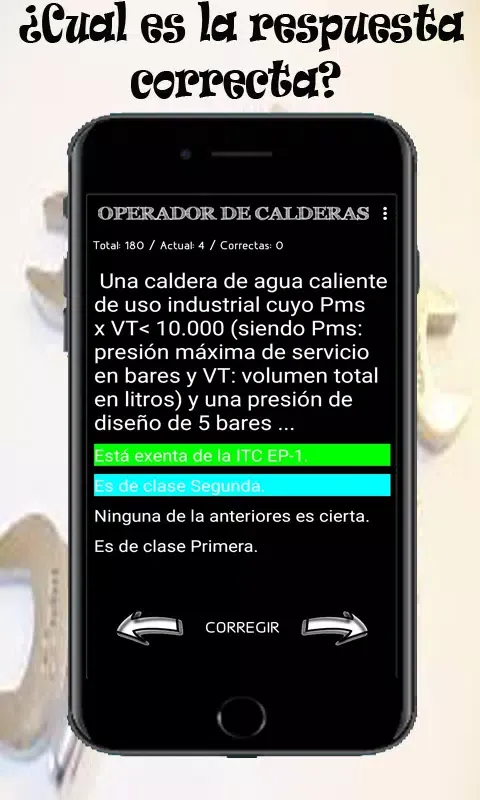 Test operador Calderas Screenshots