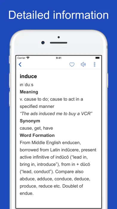 Captures d'écran de Academic Word List In Use