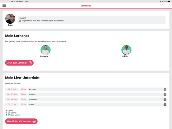 NELA - New Language Academy iPad  Screenshots