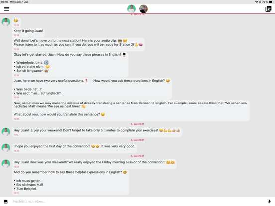 NELA - New Language Academy iPad  Screenshots