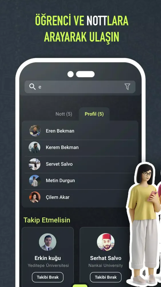 Nott App スクリーンショット