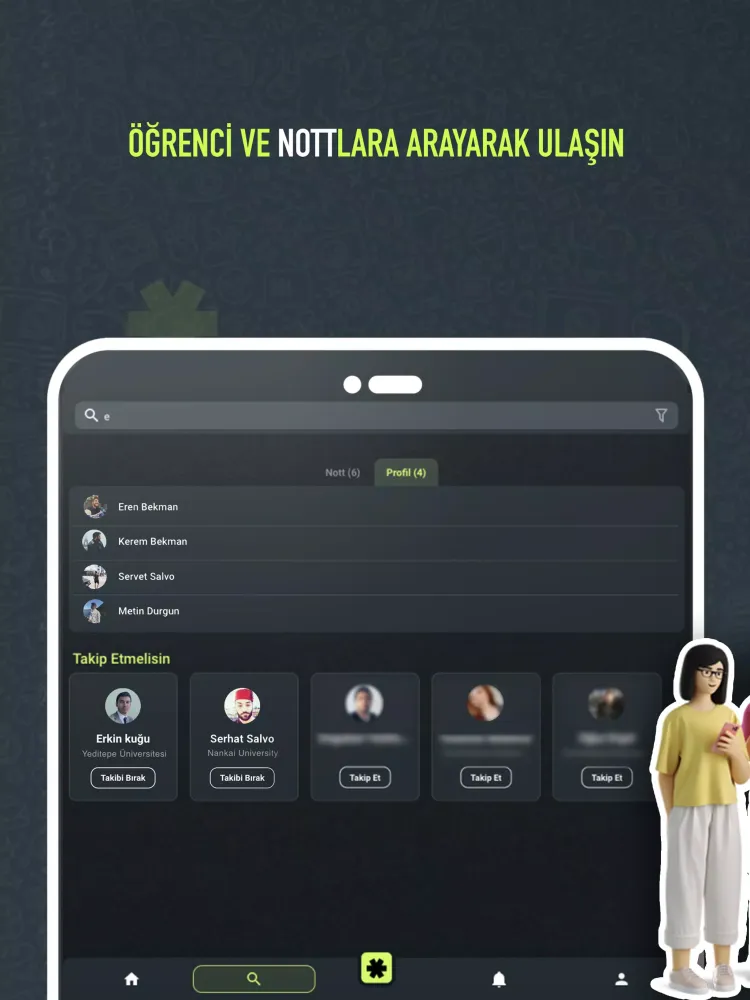 Nott App スクリーンショット