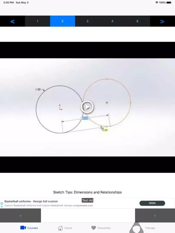 Learn 3D Engineering Design iPad  Screenshots
