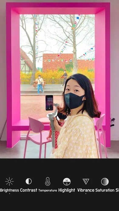 Captures d'écran de aCandy camera - Candy feel