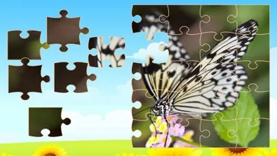 Zrzuty ekranu Butterfly Jigsaw Puzzle Kid Game