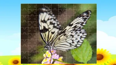 Zrzuty ekranu Butterfly Jigsaw Puzzle Kid Game