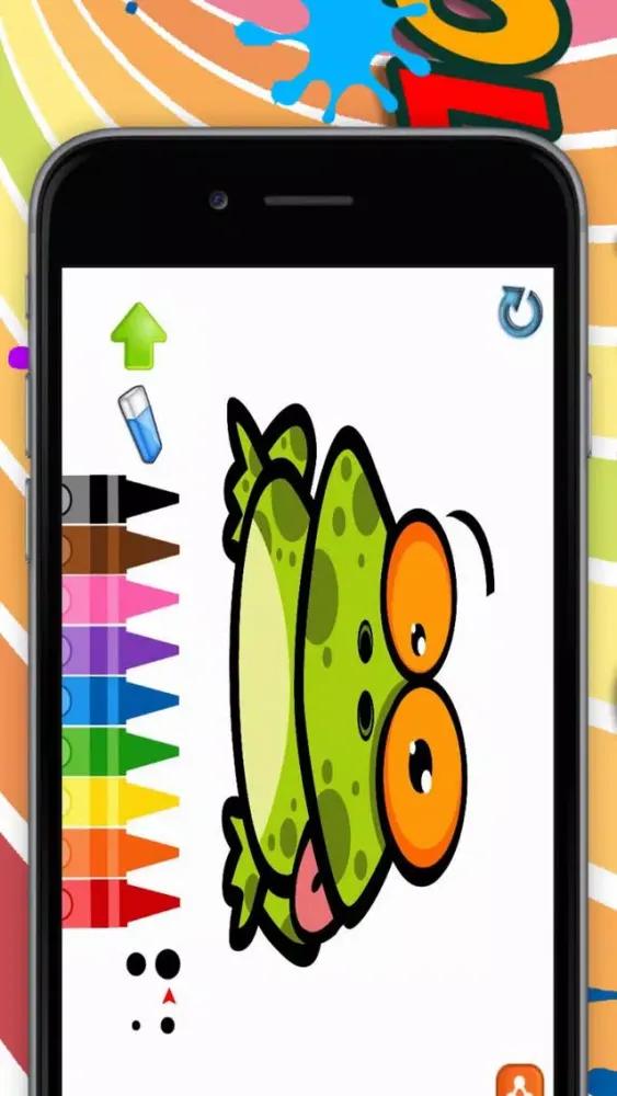 Capturas de pantalla de Coloring for Kids 2 - Fun color & paint on drawing game for boys & girls