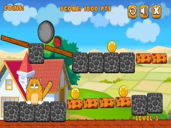 Kitty Cat Puzzle Game iPad  스크린샷