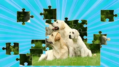 Capturas de tela do Puppy Dog Jigsaw Puzzle