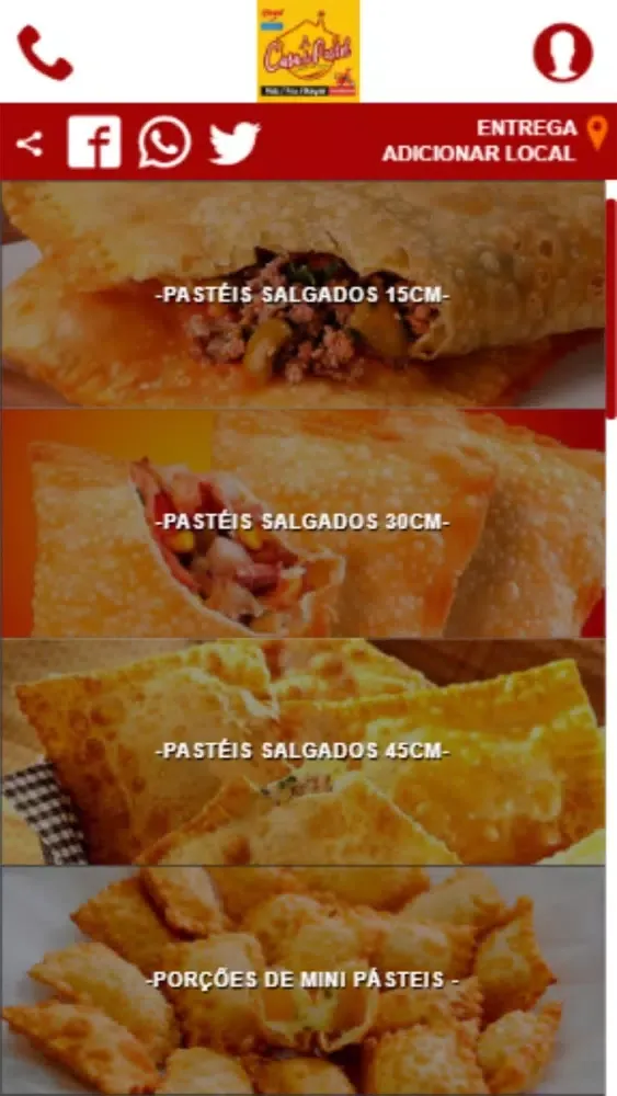 Ảnh chụp màn hình của A Casa do Pastel