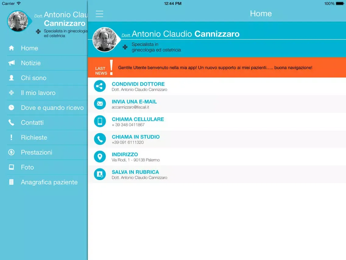 Dr. Antonio Claudio Cannizzaro • OB Doctor iPad  Screenshots