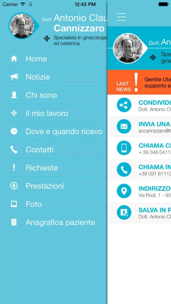 Dr. Antonio Claudio Cannizzaro • OB Doctor Screenshots