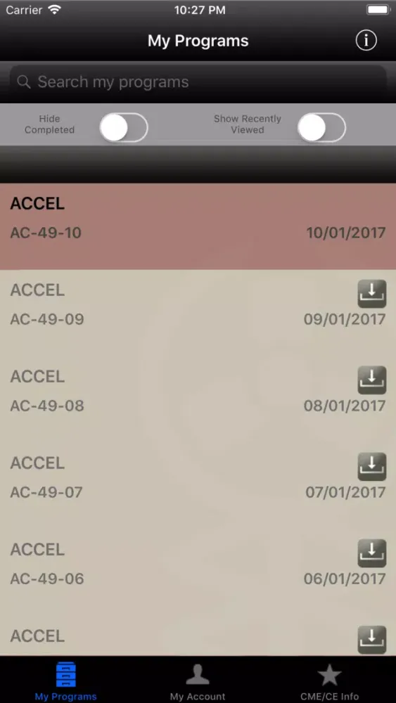 ACCEL Audio سکرین شاٹس