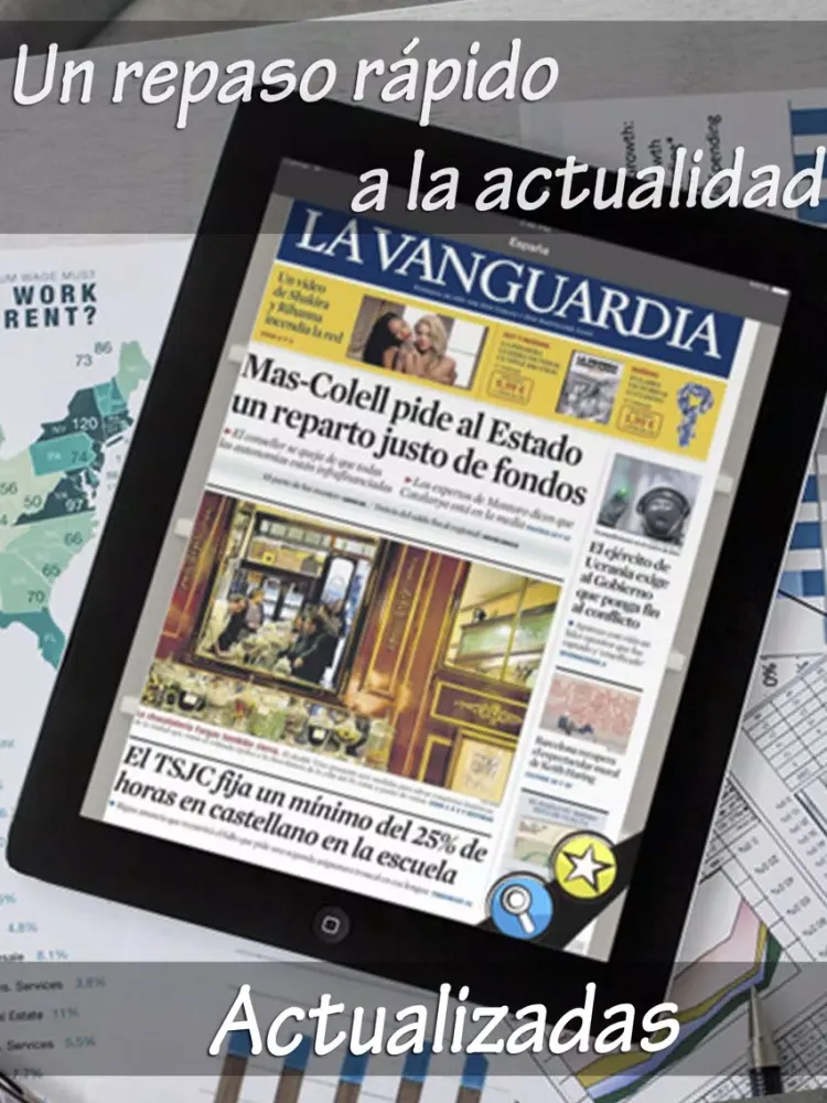 Zrzuty ekranu Periódicos iPad 