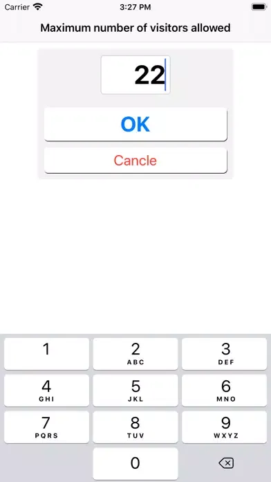 Tangkapan layar Access Counter