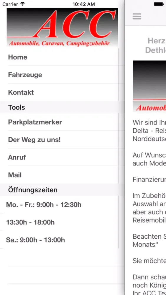 Adria ACC Wolfgang Fonacon e.K. Screenshots