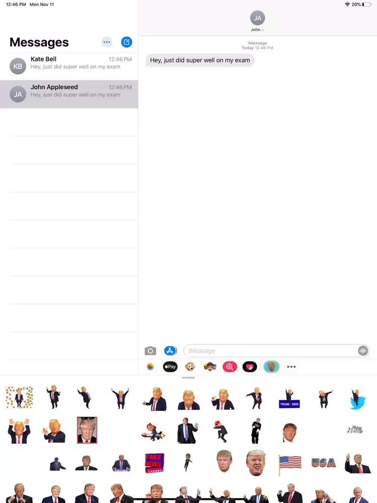 Trump Keyboard & Stickers iPad  স্ক্রিনশট