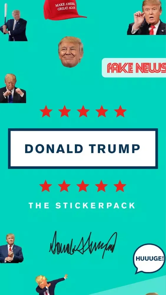 Trump Keyboard & Stickers স্ক্রিনশট