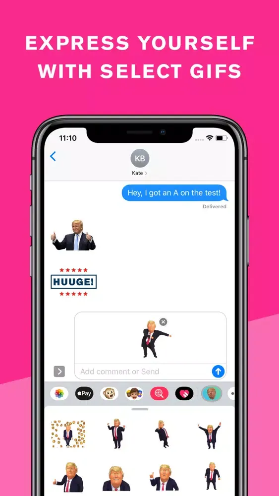 Trump Keyboard & Stickers স্ক্রিনশট