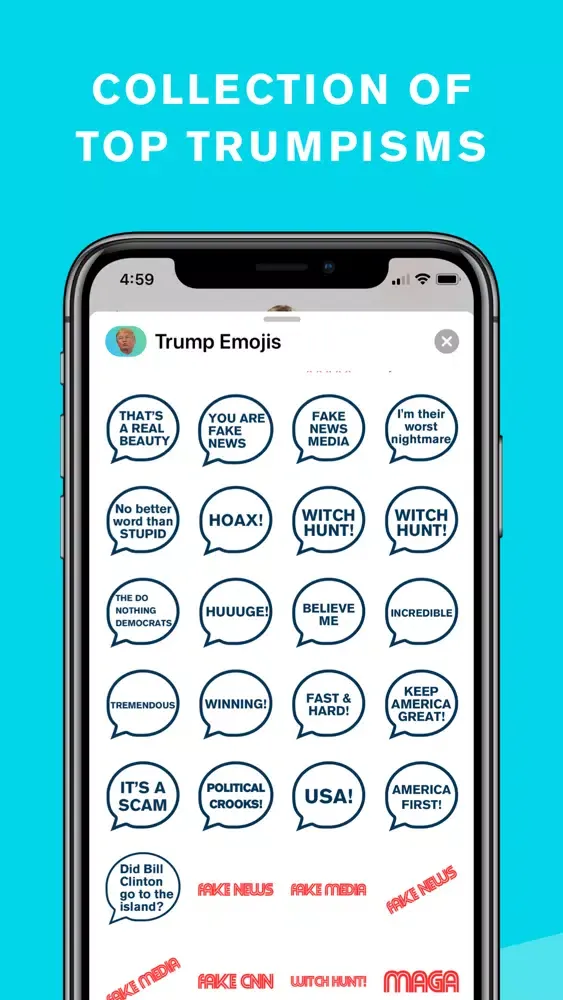 Trump Keyboard & Stickers স্ক্রিনশট