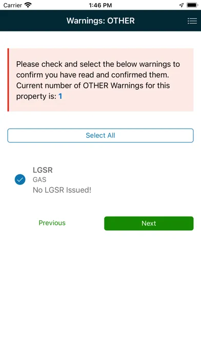 Tangkapan layar Darlington AccuServ Mobile