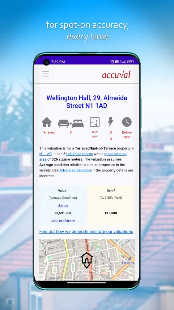 AccuVal Screenshots