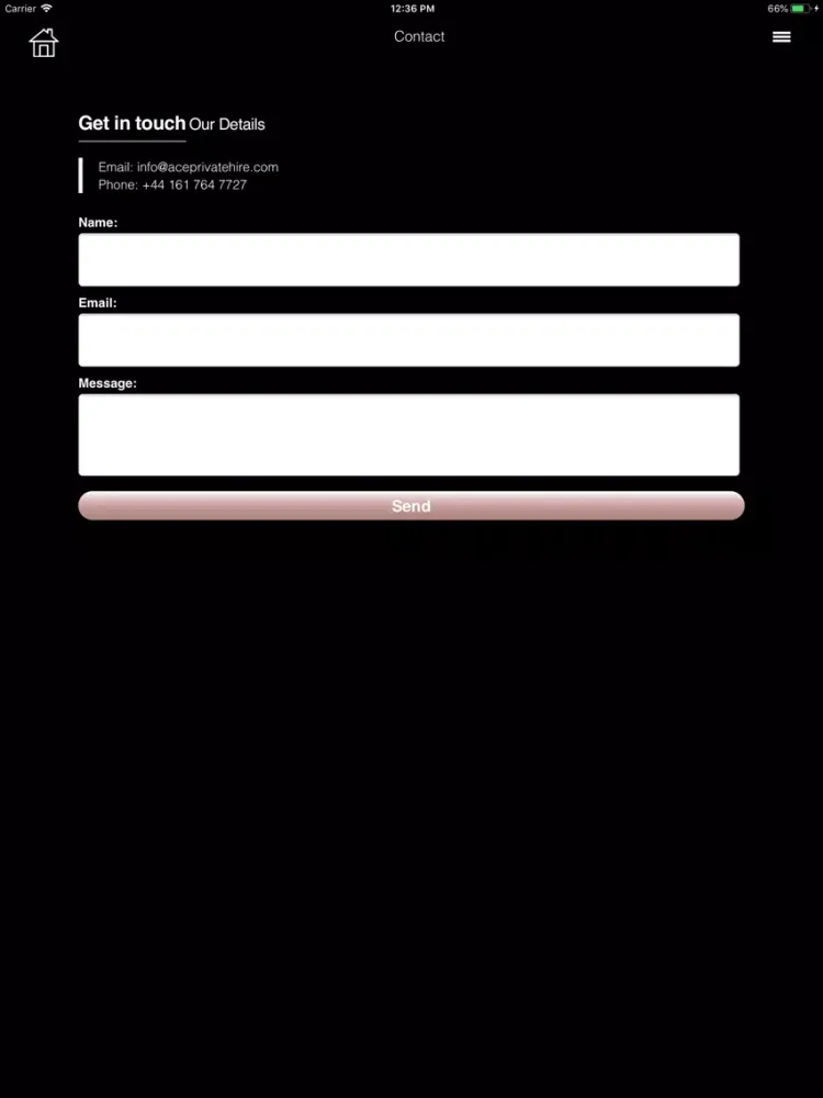 تصاویر Ace Private HIre iPad 