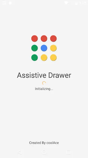 Tangkapan skrin Assistive Drawer