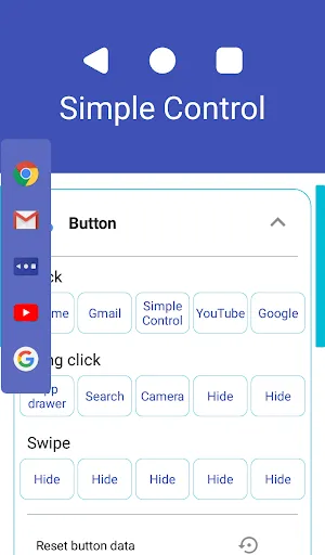 Simple Control Screenshots