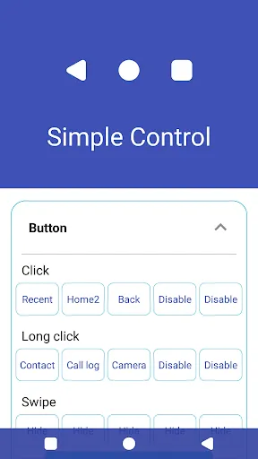 Simple Control Screenshots