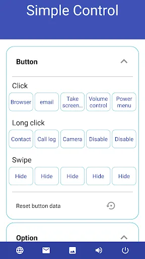 Simple Control Screenshots