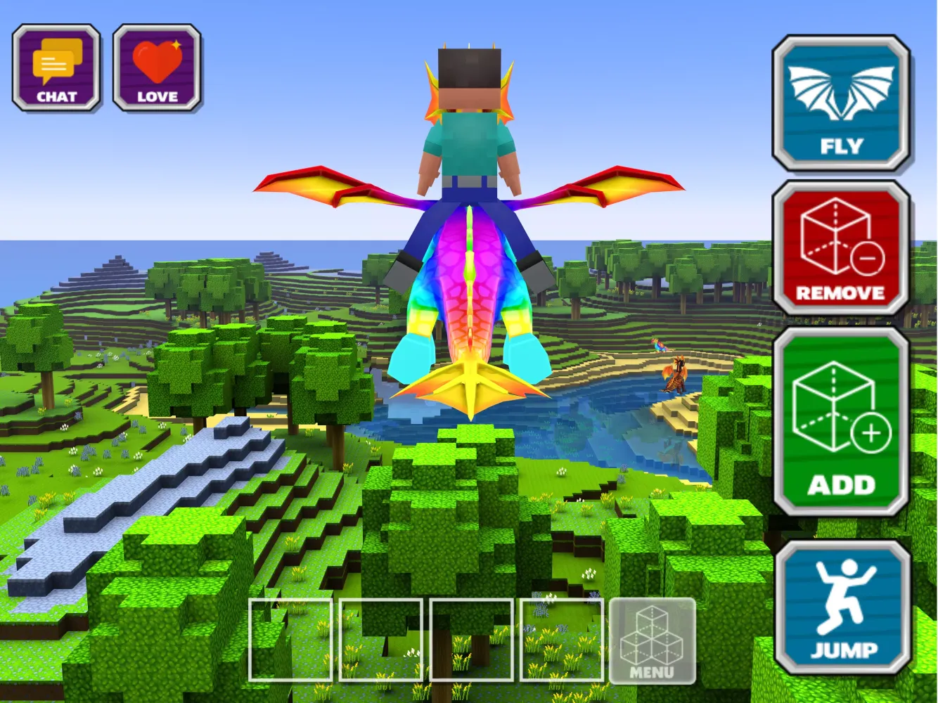 Dragon Craft Building Game Screenshots