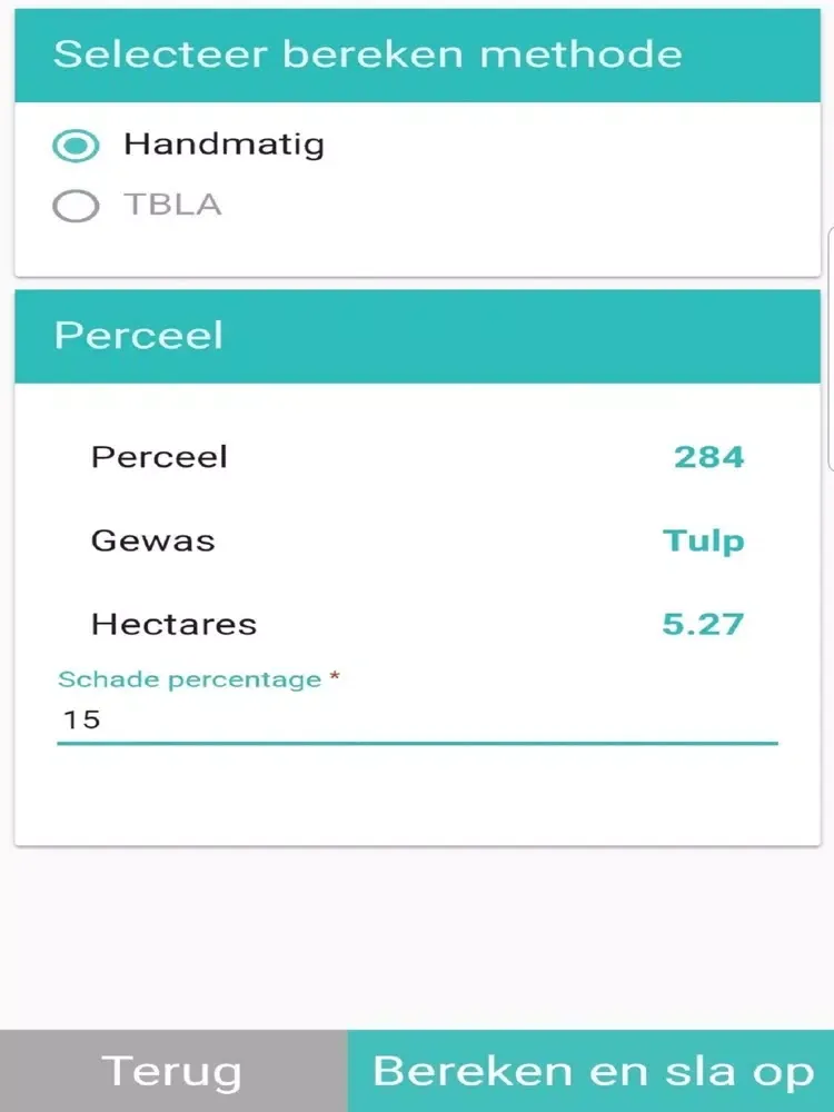 Interpolis Agro Taxatie app iPad  Screenshots
