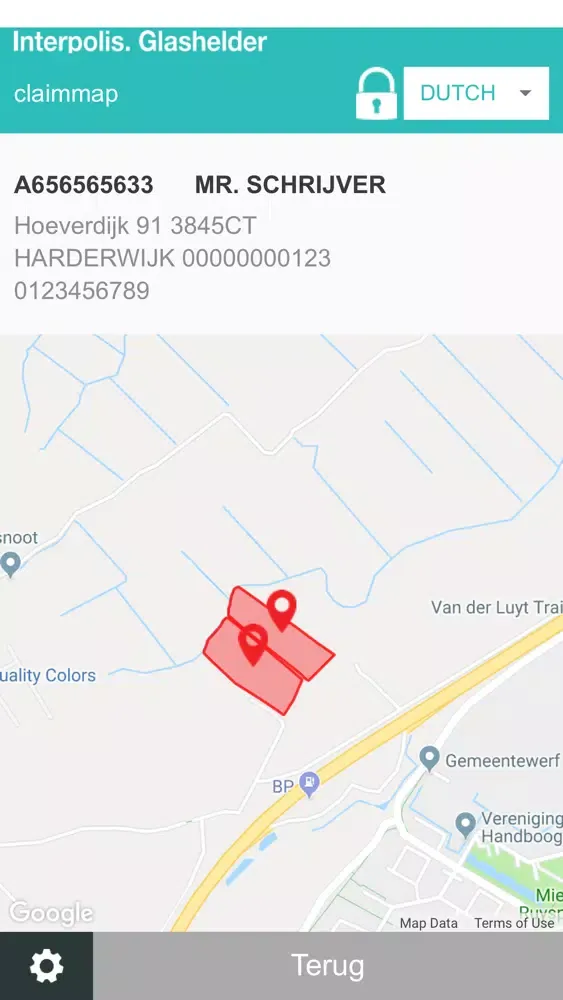 Interpolis Agro Taxatie app Screenshots