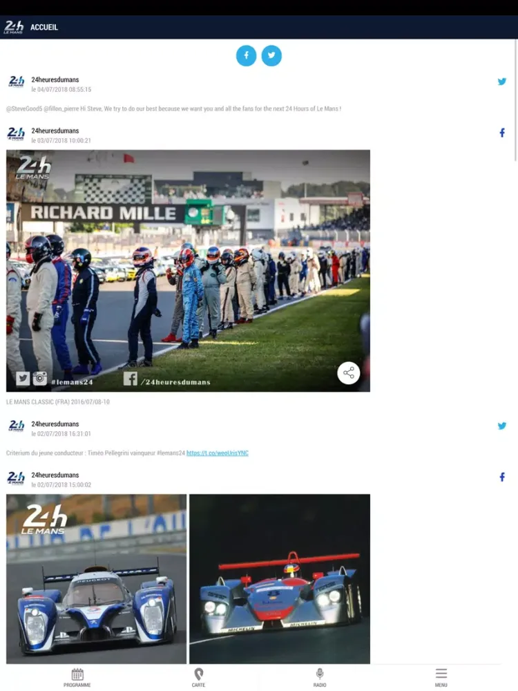 Скриншоты Le Mans Circuit Info iPad 