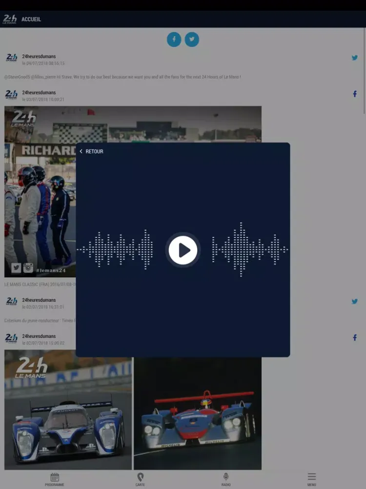 Скриншоты Le Mans Circuit Info iPad 