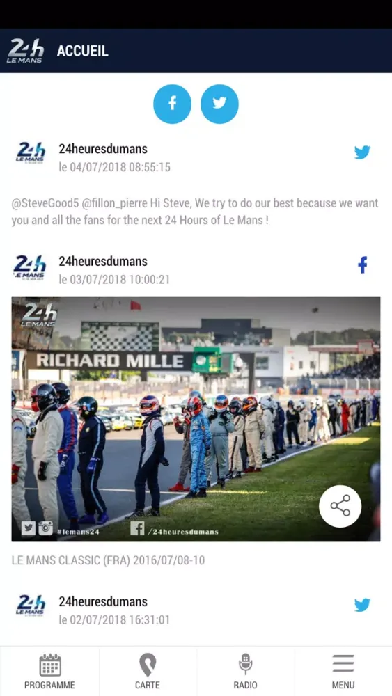 Скриншоты Le Mans Circuit Info
