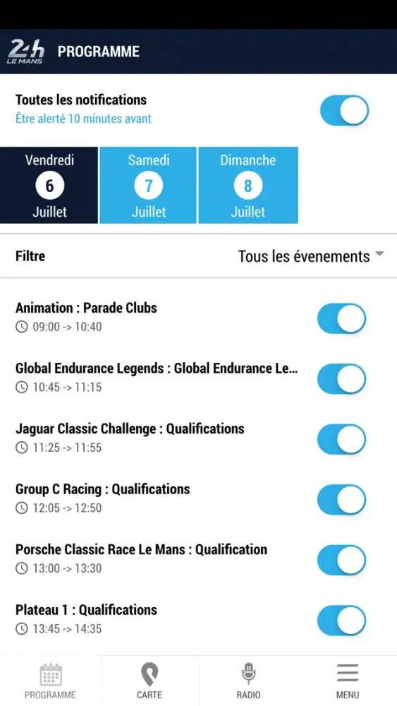Скриншоты Le Mans Circuit Info