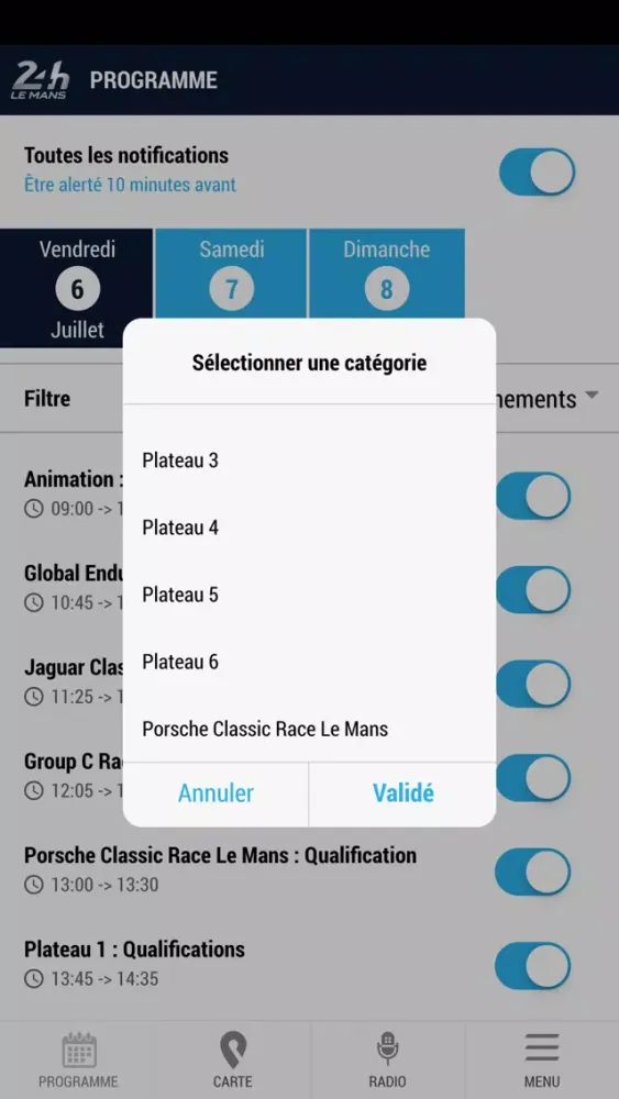 Скриншоты Le Mans Circuit Info
