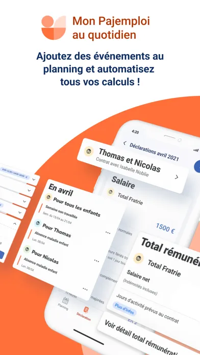 Mon Pajemploi au quotidien 스크린샷