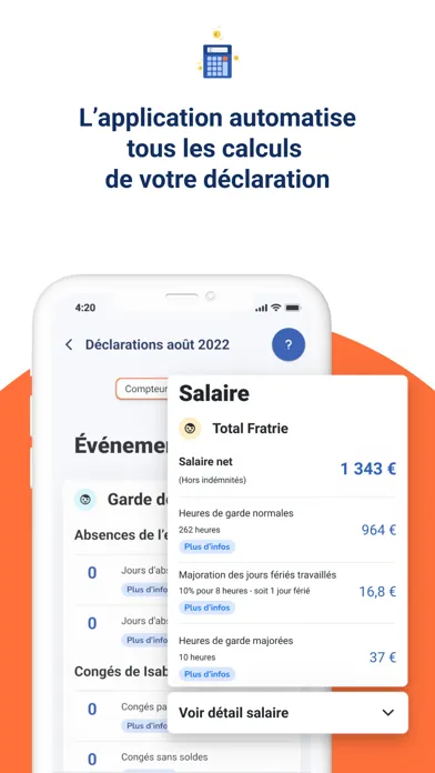 Mon Pajemploi au quotidien 스크린샷