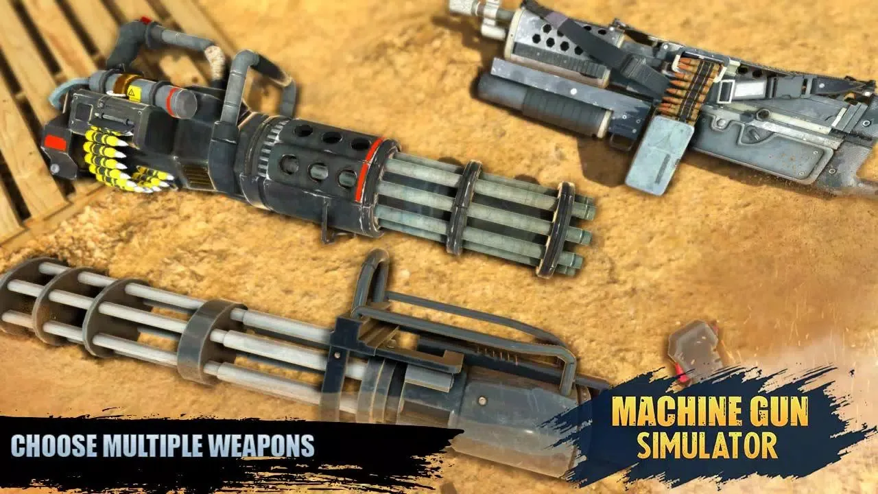 Machine Gun Simulation Screenshots