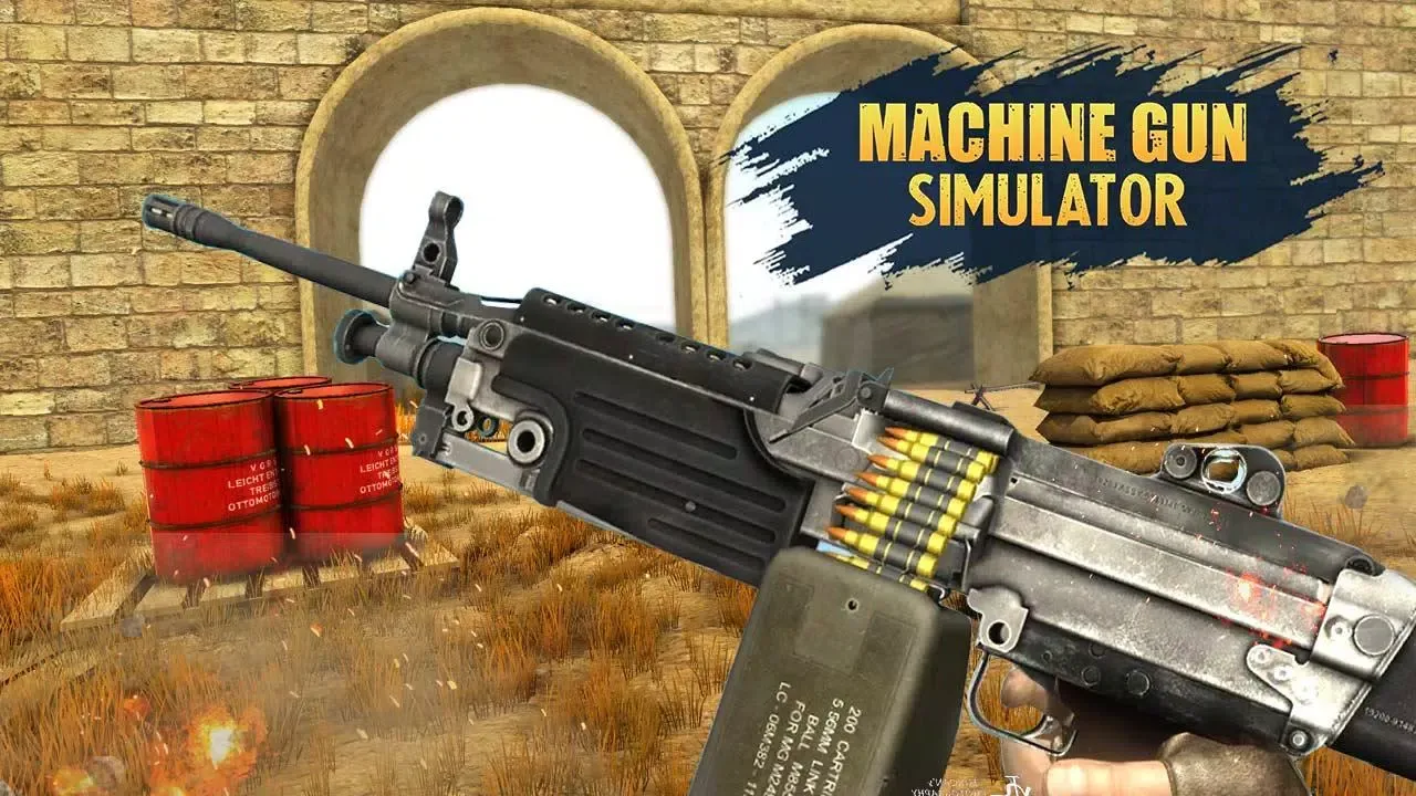Machine Gun Simulation Screenshots