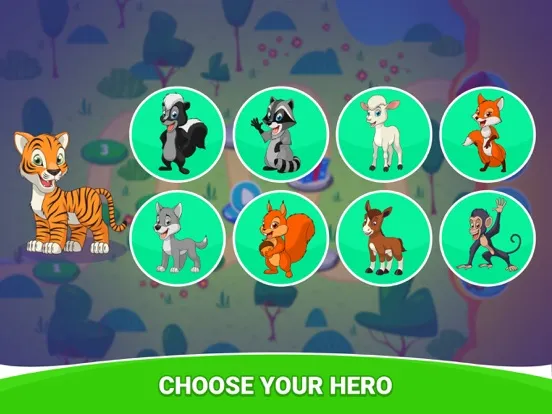 Kids Action Mini Games iPad  스크린샷