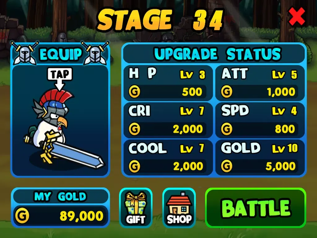Chicken Revolution : Warrior iPad 应用截图