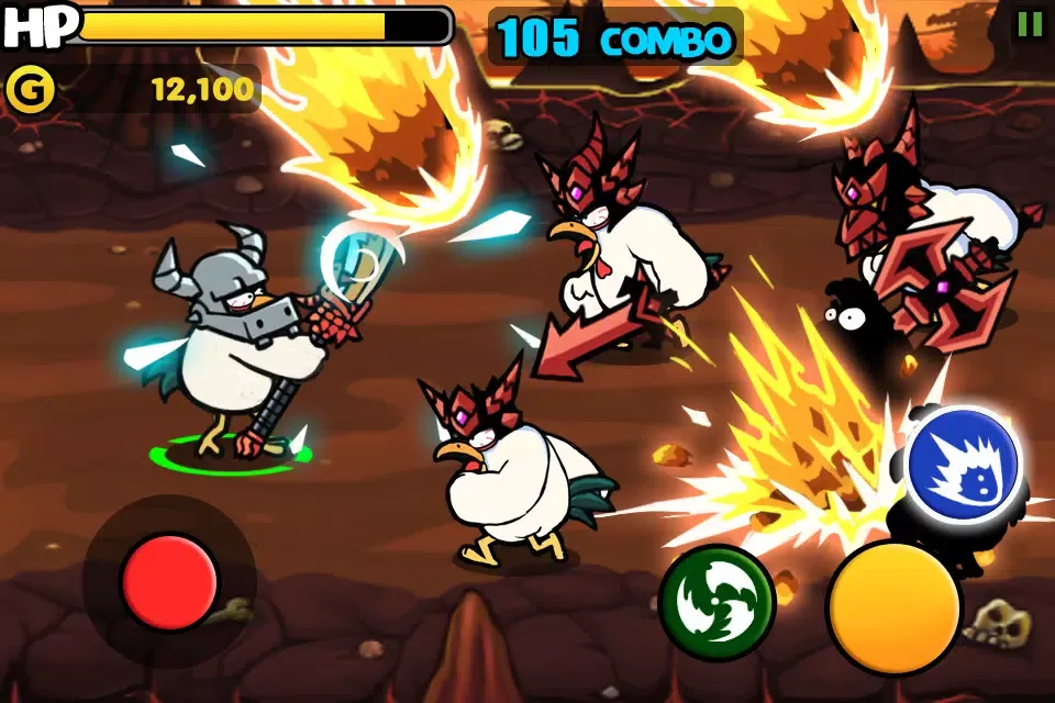Chicken Revolution : Warrior应用截图